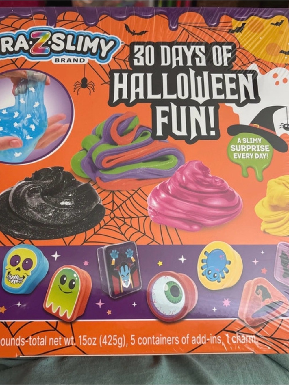 Cra-Z-Slimy Halloween Slime Set - Multicolor